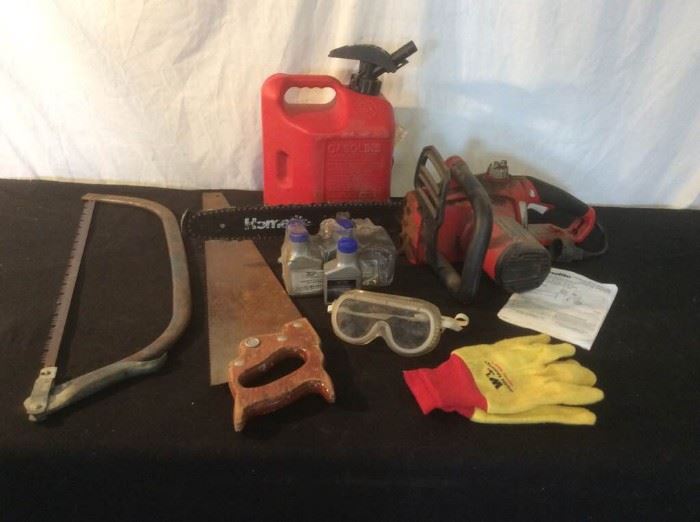Electric Chainsaw and Other Saws