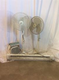 Fans and Heater
