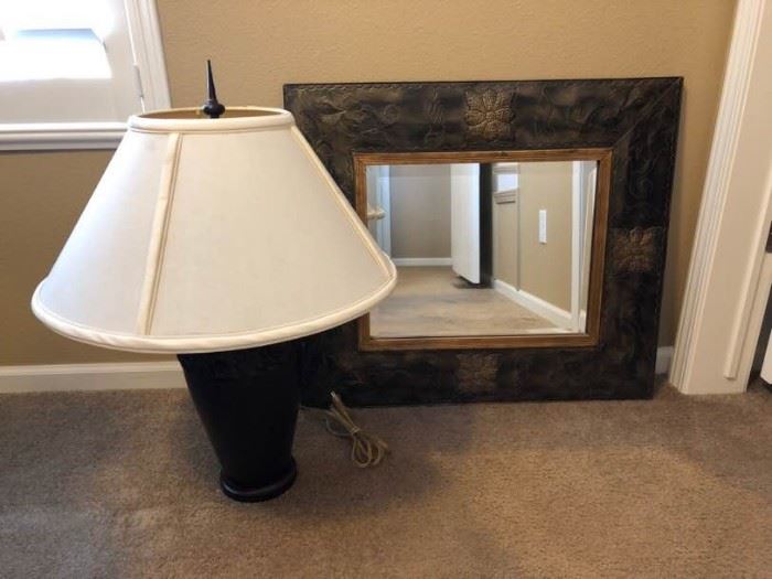 Mirror and Lamp