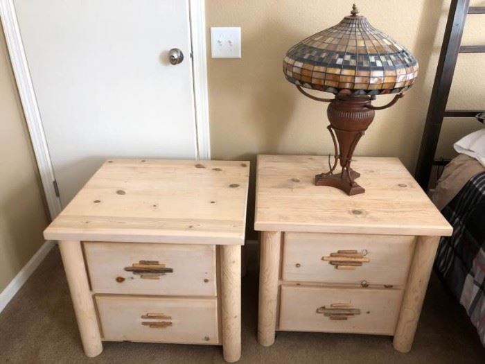 Nightstands and Lamp