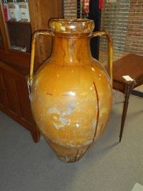 tall earthen jug, Italian