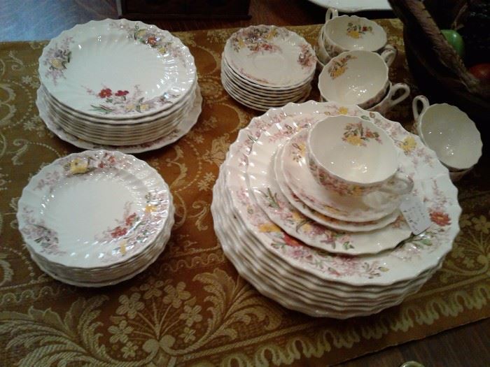 Spode China, service for 8 eight