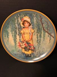 Edwin M Knowles collector plates