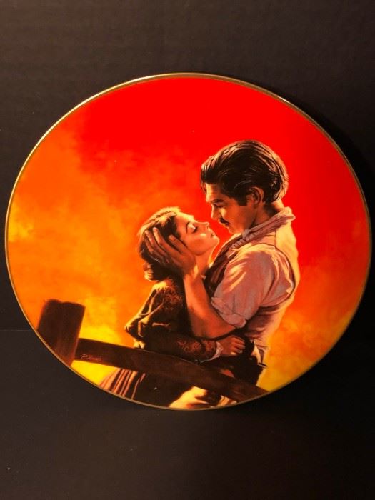 The Passion of Scarlet O'Hara Plates