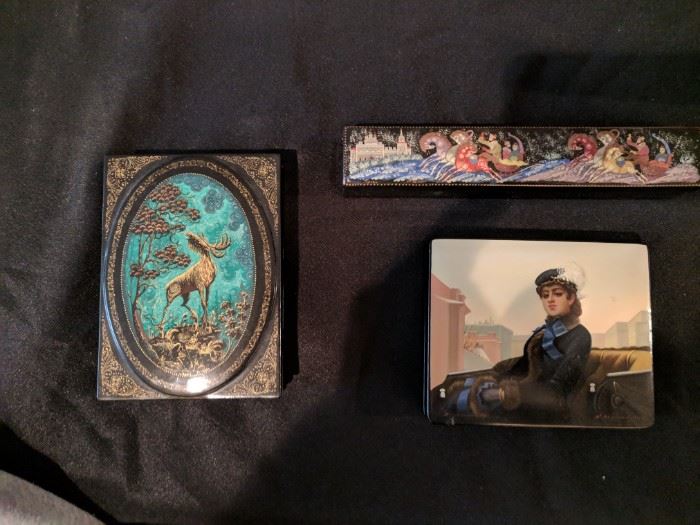 Russian Lacquer Boxes