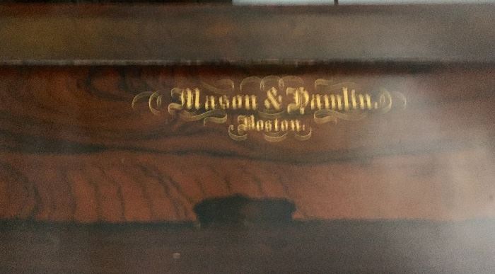 Antique Mason & Hamlin Keyboard cabinet