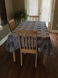 Dining Table with 6 chairs, other two chairs are available just not pictured 