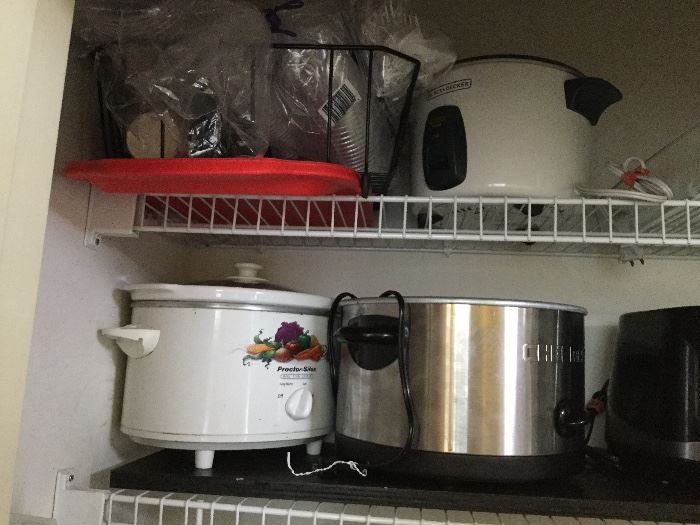 Lots of small appliances