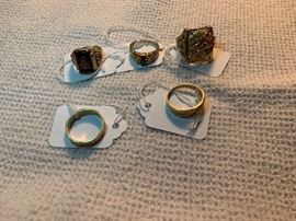 10k and 14k Gold Rings
