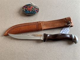 Cutco Hunting Knife with Sheath