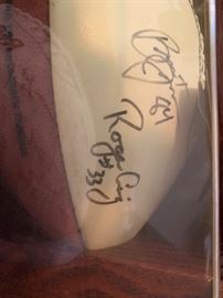 49ers Roger Craig and Brent Jones Signed Football