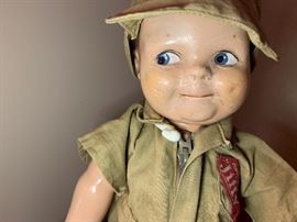 Buddy Lee Doll With Genuine Jiffy Outfit