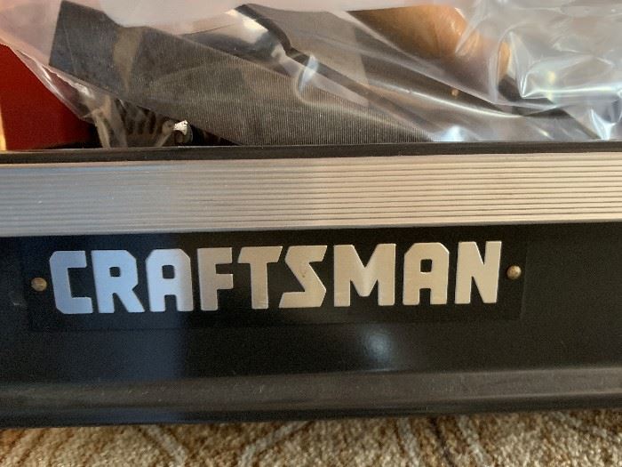 Craftsman Stacked Rolling Tool Box With Collapsible Side Table