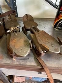 Antique Art Deco Style Roller Skates