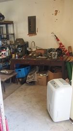 Full Garage--tools, furniture, electronics and more