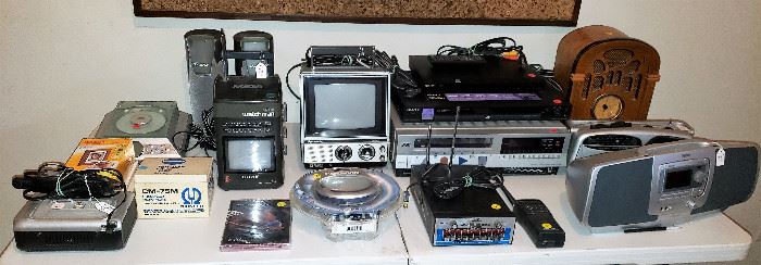 electronics, radios