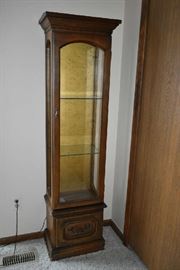 CURIO CABINET W/LIGHT