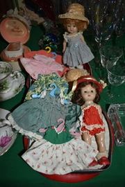 VINTAGE MADAM ALEXANDER DOLLS/CLOTHING
