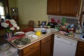 DISHWARE, CD'S, GREETING CARDS