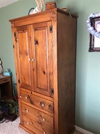 Pine Bedroom armoire