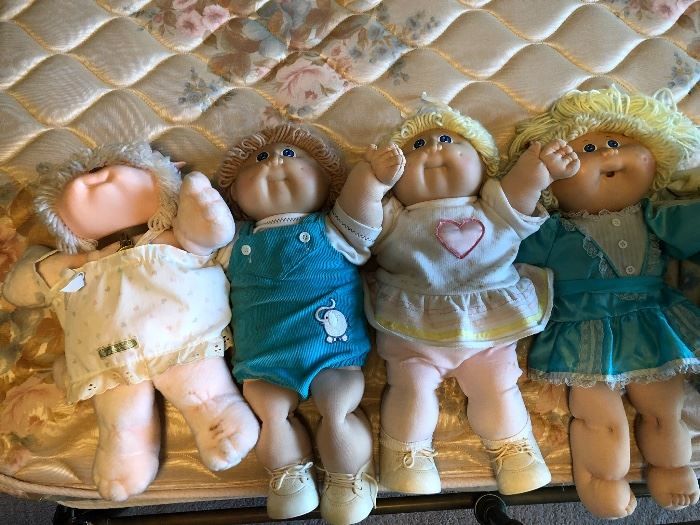 Little Cabbage Patch Kids.  Signed.