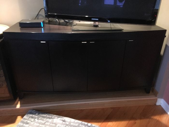 Crate and Barrel Entertainment Cabinet 