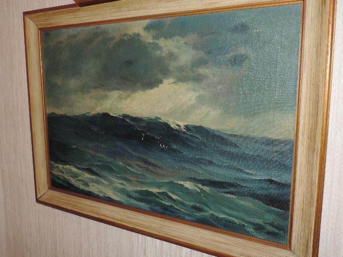 Original Oil Painting by Lundmark