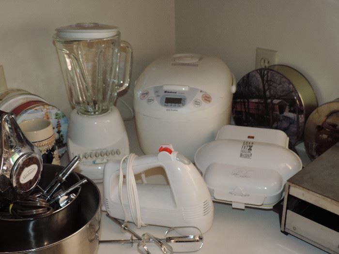 and several small appliances 