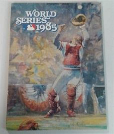 1985 World Series Official Program Kansas City Roy ...
