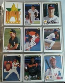 Complete Mint 1990 Upper Deck 800 Card Baseball Ca ...