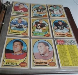 Huge Lot of 1970 Topps Football Cards with Hall of ...
