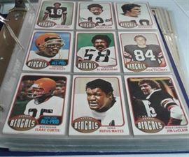 Lot of Over 300 1970s Football Trading Cards Most ...