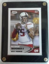 Mint 2017 Sage Hit Patrick Mahomes II Rookie Card ...