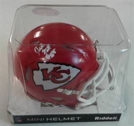 Signed Dee Ford Kansas City Chiefs 55 Mini Helmet ...