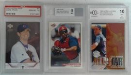 Three Card Lot Professionally Graded Cards Only ...