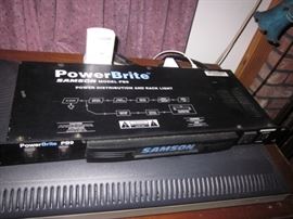 SAMSON POWERBRITE PB9 POWER DISTRIBUTION RACK