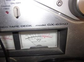 AMPEX AKAI-GX635D VINTAGE REEL TO REEL TAPE DECK/RECORDER