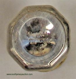  Sterling Silver 4 Mini Salt and Pepper Shakers by “Cartier” – auction estimate $50-$100 