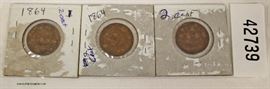  Sheet of (3) 2 Cents – auction estimate $5-$10 