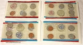  U.S. 1970 (4) Uncirculated Proof Sets – auction estimate $10-$20 each 