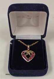  Sterling Danbury Mint Necklace and Charm – auction estimate $20-$50 