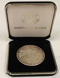  U.S. 2002 Silver American Eagle Dollar – auction estimate $20-$50 