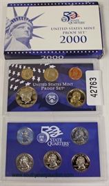  U.S. 2000 Mint Proof Set – auction estimate $5-$10 