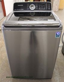  – WORKING  –  

LIKE NEW Stainless Steel Finish Senor Dry Hyrdo Shield Electric Dryer

by “LG” and Stainless Steel Finish Aqua Jet VRT Smart Care Washer by “Samsung”

auction estimate $300-$600 