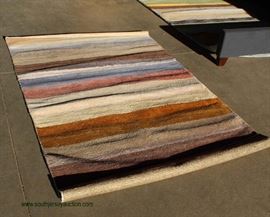  20 Plus Modern Multi Color Indoor/Outdoor Fun Rugs – auction estimate $20-$100 each 