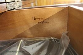  9 Piece Burl Mahogany Asian Inspired Dining Room Set with 2 Leaves by “Henredon Furniture” – auction estimate $200-$600 