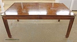  9 Piece Burl Mahogany Asian Inspired Dining Room Set with 2 Leaves by “Henredon Furniture” – auction estimate $200-$600 