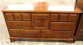  SOLID Cherry Low Chest by “Ethan Allen Furniture” – auction estimate $100-$300 