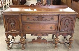 Depression Walnut 2 Tone Sideboard – auction estimate $100-$300