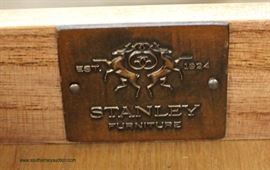 NEW SOLID Mahogany in the Natural Shabby Chic Finish Writing Desk by “Stanley Furniture” – auction estimate $300-$600